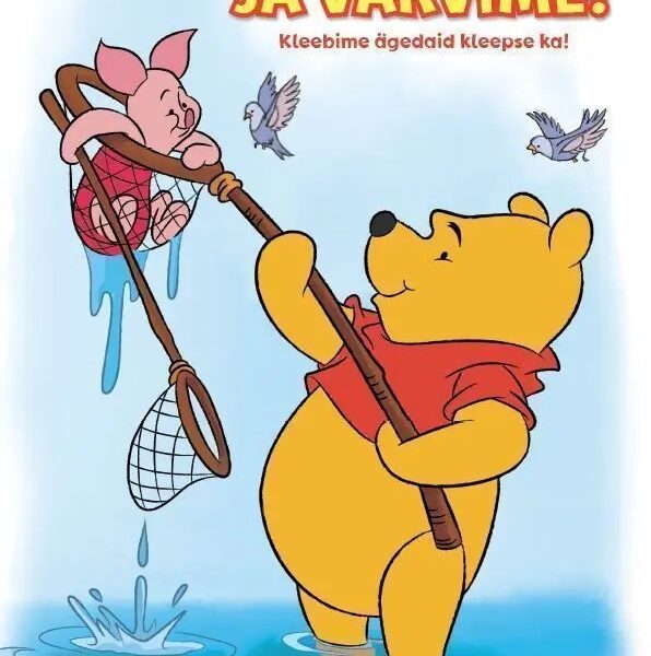 Karupoeg Puhh. Nuputame ja värvime!