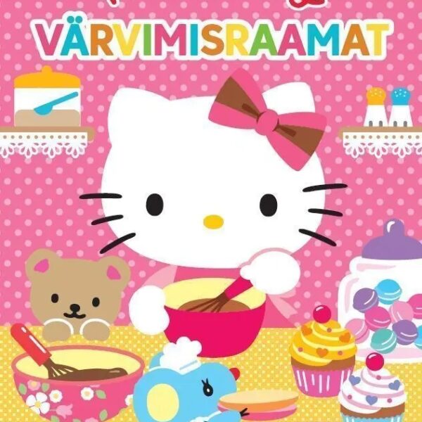 Hello Kitty. Värvimisraamat