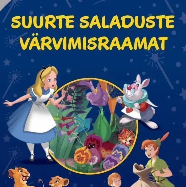 Disney. Suur saladuste värvimisraamat