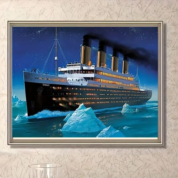 Teemanttikand Titanic, 30x40cm