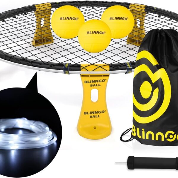 Õuemäng Roundneti komplekt led tuledega