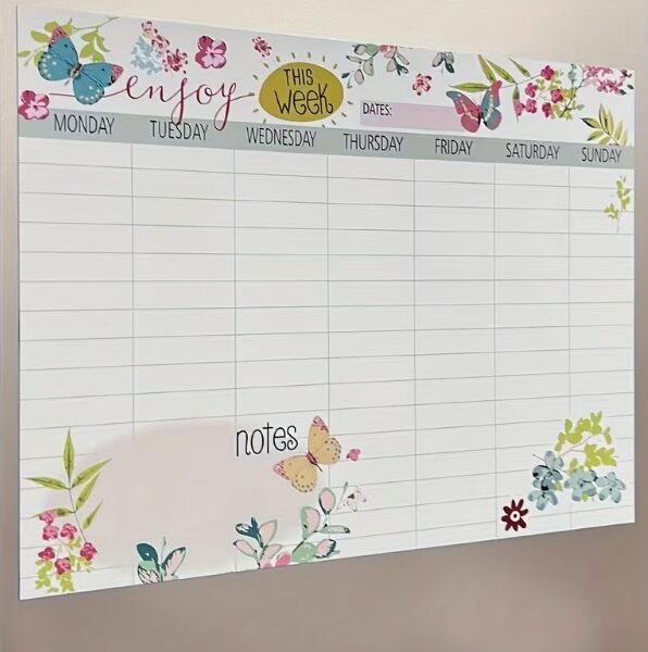 Magnetiline külmkapi kalender, nädal