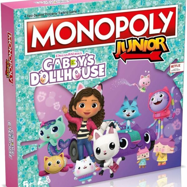 Lauamäng Monopoly Junior Gabby´s Dollhouse, EE