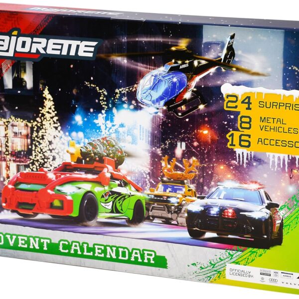 Majorette autodega advendikalender