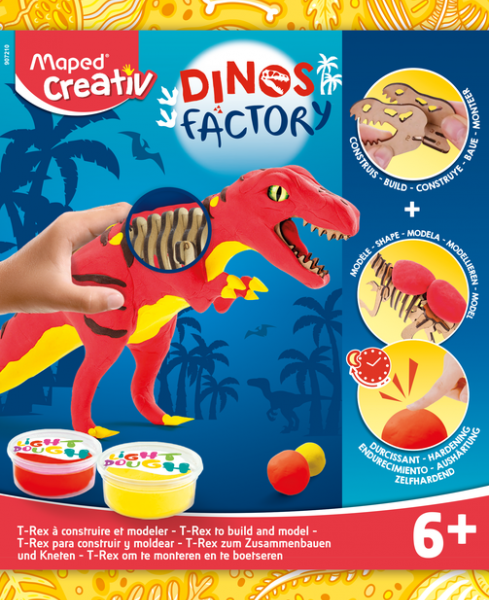 Maped Creativ 3D pusle T-Rex voolimismassiga