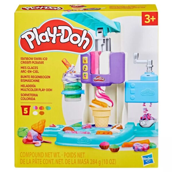 Play-Doh mängukomplekt Vikerkaare jäätis