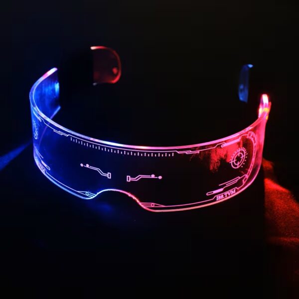 LED värvimuutvad prillid