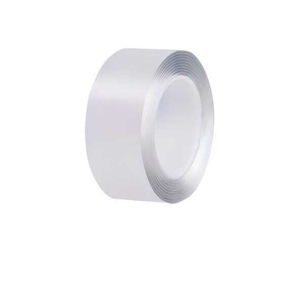 Kahepoolne läbipaistev nanoteip, 1m